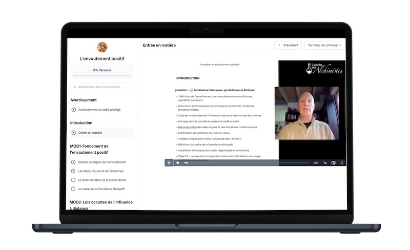 Formation sorcellerie éthique